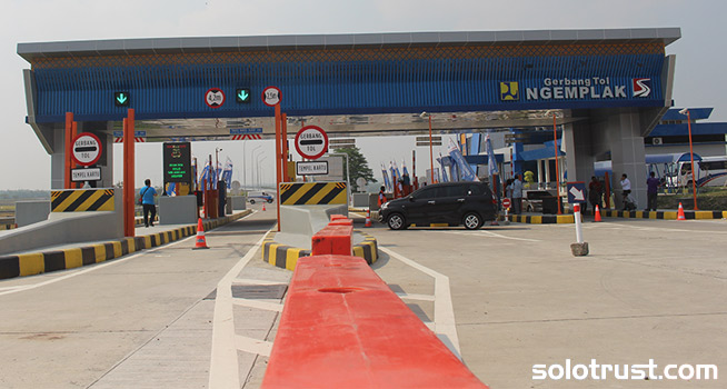 Mulai Besok, Ruas Tol Salatiga-Colomadu Dibuka Gratis